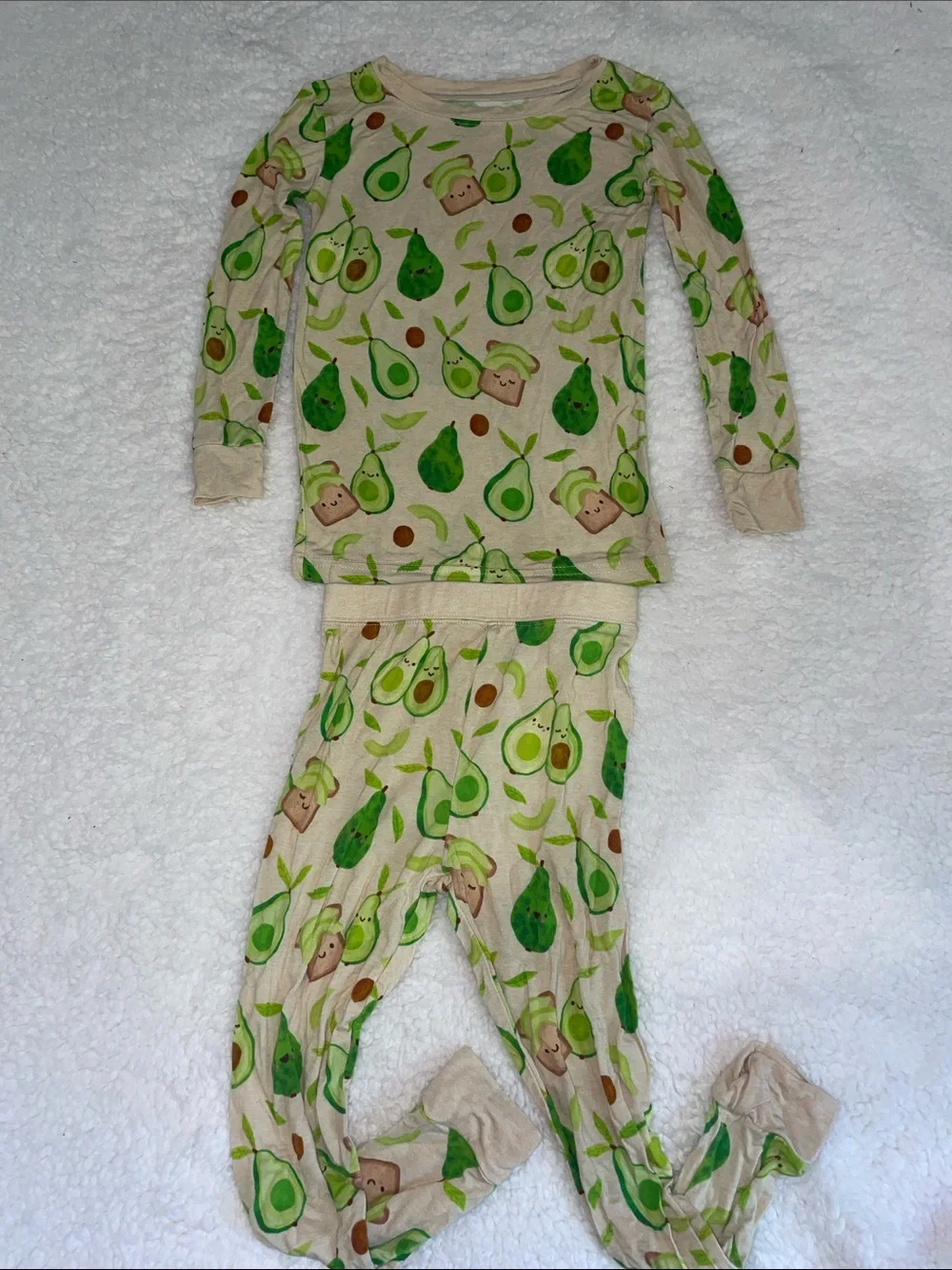 Little Sleepies Avocado Toast 2 Pieces Pjs